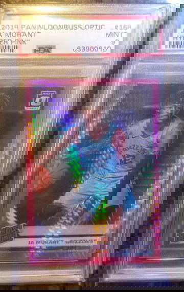 2019 Donruss Optic Ja Morant Hyper Pink Rated Rookie PSA 9 🔥