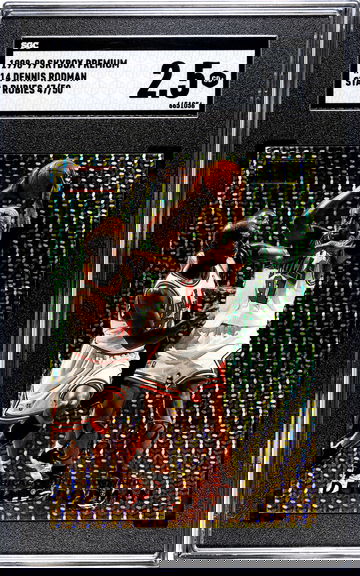 1998-99 SkyBox Premium Star Rubies #14 Dennis Rodman SGC 2.5 Great Eye Appeal but this is the grade it deserves