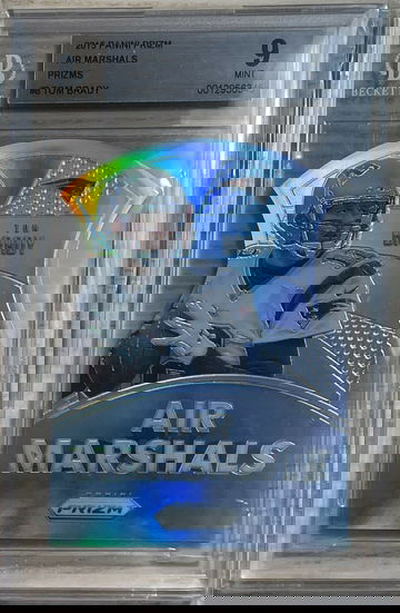 2015 PANINI Prizm TOM BRADY SILVER Parallel DIE CUT BGS 9 MINT AIR MARSHALS