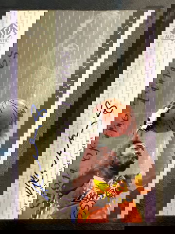 1999 Kobe Bryant Upper Deck SP Authentic Sign Of The Times