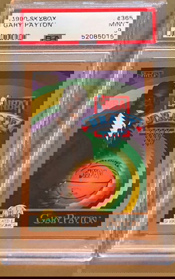 1990 Skybox Gary Payton #365 PSA 9 Mint Rookie RC