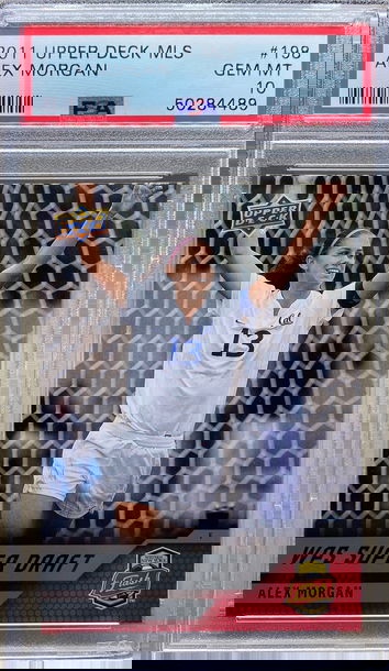 Alex Morgan - 2011 Upper Deck Rookie #198 - PSA 10