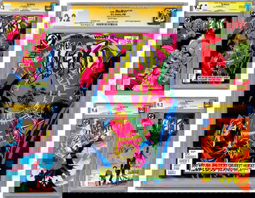 BERNIE WRIGHTSON'S *THE WEIRD* #1234 CGC-SS HTF SIGNED WRIGHTSON CVRS & ART 1988