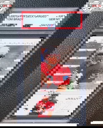 2000 Upper Deck Graded Tom Brady /1325 #104 PSA 10 