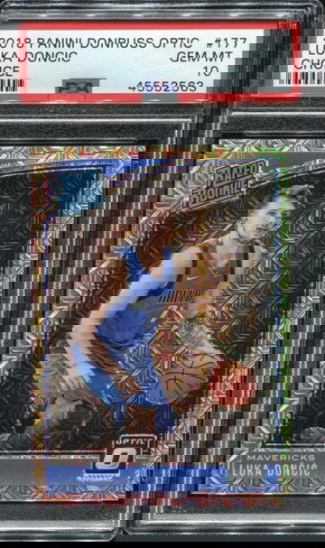 Luka Doncic 2018 Donruss Optic Choice RC PSA 10 (Pop 8!)