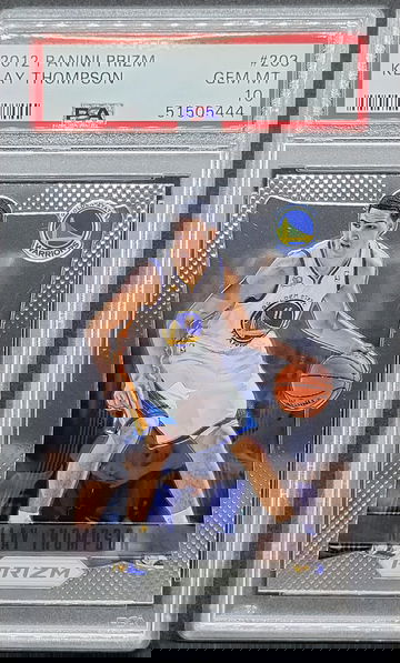 2012-13 Prizm Klay Thompson RC PSA 10 Rookie Gem Mint