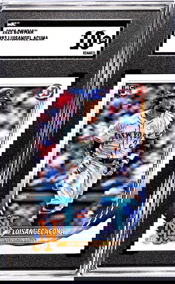 2025 Bowman #83 Luisangel Acuna SGC 10