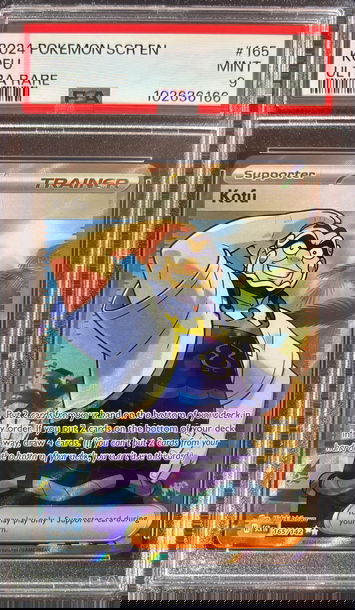 2024 Pokémon Kofu Stellar Crown 165/142 PSA 9 Mint