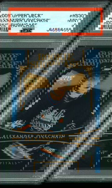 2005 UPPER DECK ROOKIE SHOWCASE - ALEXANDER OVECHKIN #RS30 - PSA 9