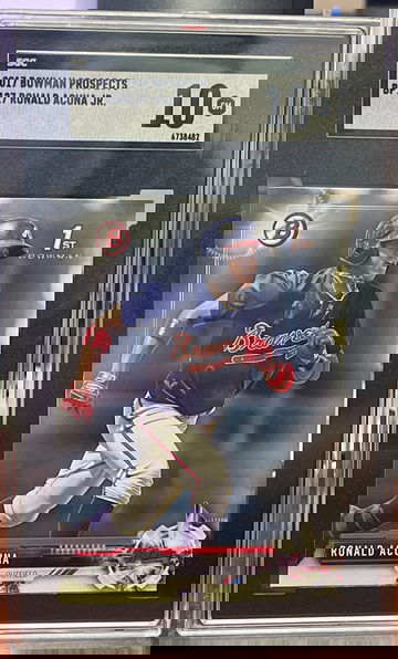 2017 Bowman 1st Prospects Ronald Acuna Jr SGC 10 Gem Mint