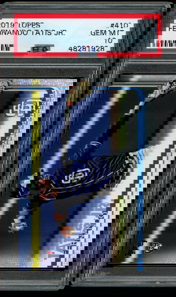 2019 Topps #410 Fernando Tatis Jr. Series 2 PSA 10 Gem Mint 