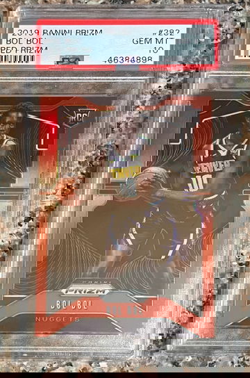 2019 Panini Prizm Red Prizm #282 Bol Bol PSA 10 GEM MT