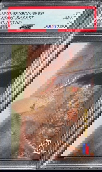 1993 Skybox Pepsi Shaquille O'Neal RC Rookie Shaq Attack #2 Magic  PSA 9 MINT