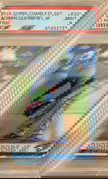 Vladimir Guerrero Topps Complete Set Chrome #700