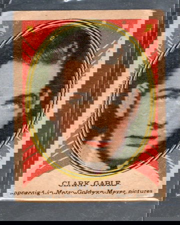 1938 R68 Shelby Hollywood Picture Stars #15 Clark Gable VG++