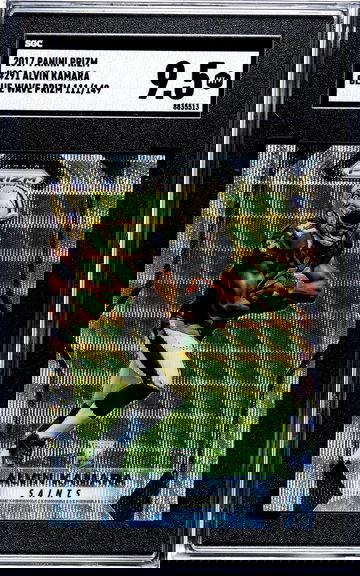 2017 Prizm Alvin Kamara RC Blue Wave Prizm 111/149