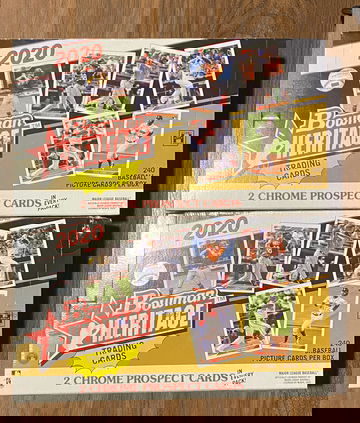 2020 Bowman Heritage Baseball - 2 Sealed Hobby Boxes