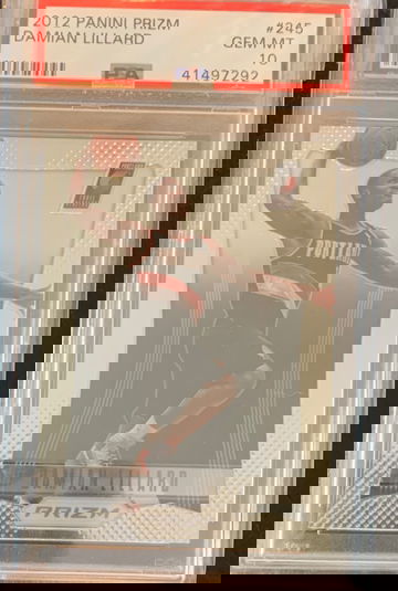 2012 Prizm Damian Lillard PSA 10