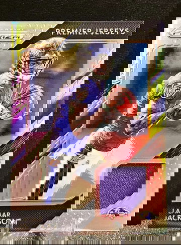 2018 Panini Prizm  Rookie Premier Jerseys  Lamar Jackson  Player Worn  Ravens