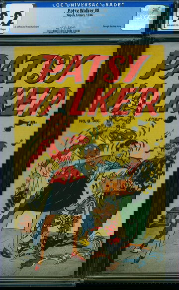 PATSY WALKER #8, CGC 9.2 NM-