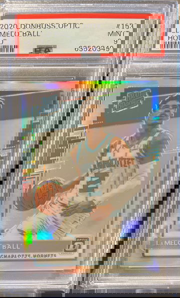 2020 Donruss Optic LaMelo Ball Holo PSA 9