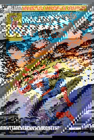 1980's Bronze Age Amazing Spider-Man Lot #218-231, 9 Each Mid Grade ++