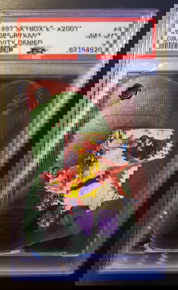 1997 Skybox E-X 2001 Kobe Bryant Gravity Denied PSA 8