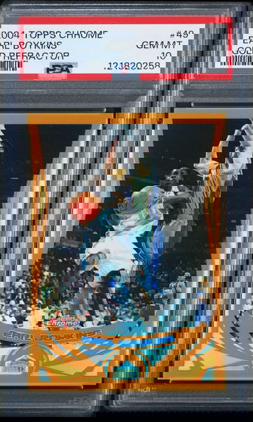 2004-05 Topps Chrome Earl Boykins Refractor Gold #90/99 Nuggets POP 1 ! 🎆