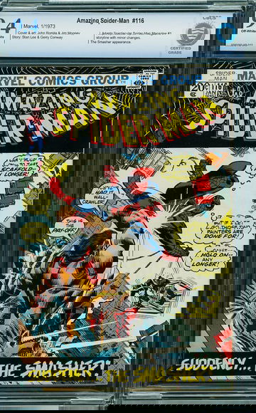 AMAZING SPIDER-MAN #116, CBCS 9.4 NM