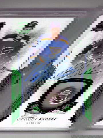 2017-18 The Cup Brayden Scheen Auto Button Blues 1/3
