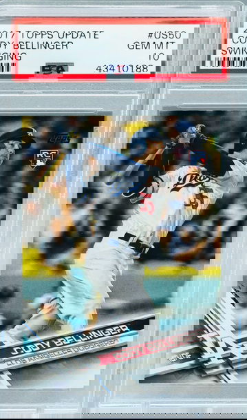 Cody Bellinger 2017 Topps Update Base Rookie PSA 10