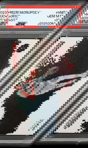 2023 Panini Prizm Monopoly Nikola Jokic Money Blast SP/SSP PSA 10