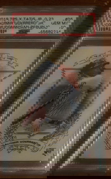 2019 TPS.X Tatis jr icons/Dominican republic vlad Guerrero jr PSA10