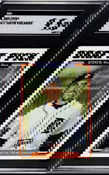 2005 Topps Justin Verlander #677 - GM 10