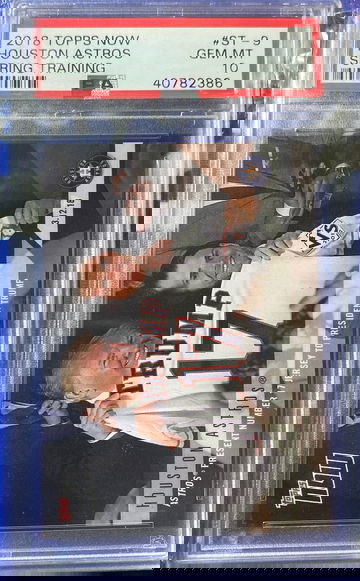 2018 Topps Now Donald Trump Houston Astros