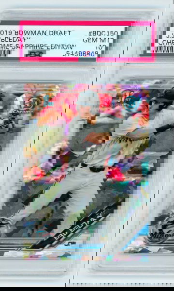 2019 Bowman Draft Sapphire JJ Bleday PSA 10