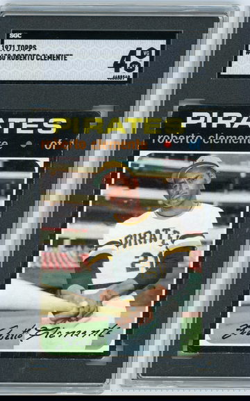 ROBERTO CLEMENTE 1971 Topps #630 SGC 4