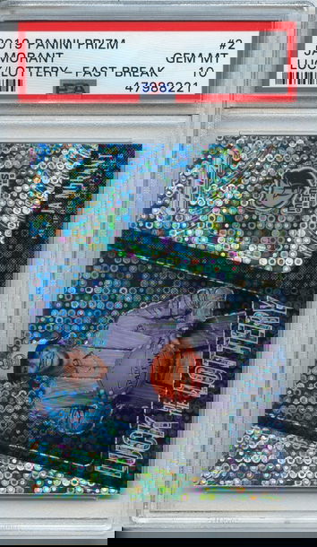 Ja Morant Luck Of Lottery Fast Break PSA 10