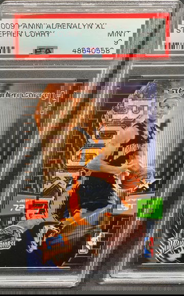 Stephen Curry 2009 Panini Adrenalyn XL PSA 9