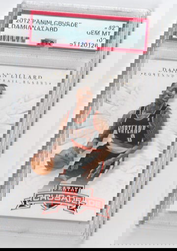 PSA 10 GEM MINT 2012 PANINI CRUSADE DAMIAN LILLARD RC #92