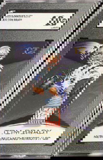 2015 Donruss Elite #32 Tom Brady SGC 10 