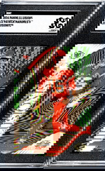 2024 Panini Illusions #12 Patrick Mahomes II Illusionists SGC 8