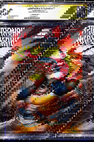 Spider-Man and Wolverine #1 SIGNED Sajad Shah CGC 9.8