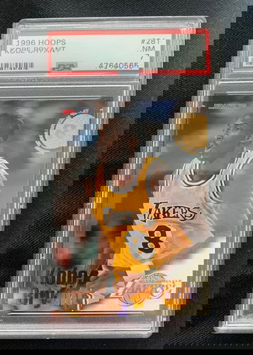 1996 Hoops Kobe Bryant RC #281 PSA 7