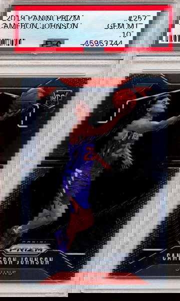 Cameron Johnson 2019-20 Panini Prizm #257 PSA 10 Gem Mint Rookie Card RC Suns