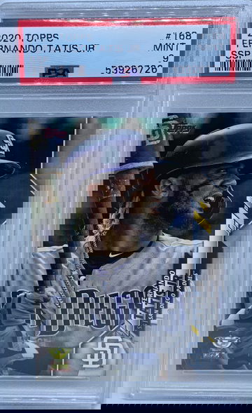 2020 Topps Fernando Tatis SSP Rookie Cup PSA 9