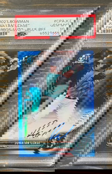 Jonatan Clase True Blue Auto PSA 10