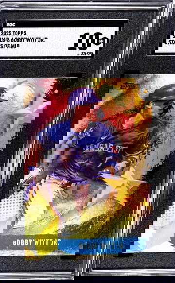 2025 Topps Series 1 Stars of MLB Bobby Witt Jr. #SMLB-6 SGC 10