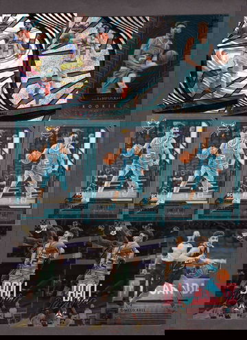 Lot of (31) Lamelo Ball Basketball Cards - Mostly Rookies, Nice Variety Hornets