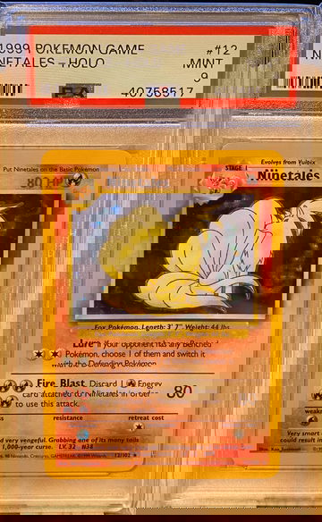 Pokémon/Pokemon - 1999 Base Set Ninetales Unlimited